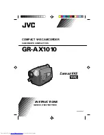 Preview for 1 page of JVC GR-AX1010 Instructions Manual