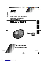 Предварительный просмотр 1 страницы JVC GR-AX1027 Instructions Manual