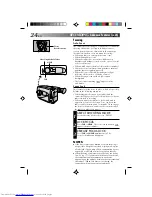 Предварительный просмотр 24 страницы JVC GR-AX1027 Instructions Manual