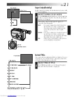 Preview for 20 page of JVC GR-AX11 Instruction Manual