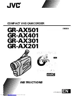 Предварительный просмотр 1 страницы JVC GR-AX201 Instructions Manual