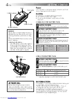 Предварительный просмотр 4 страницы JVC GR-AX201 Instructions Manual