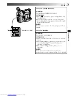 Предварительный просмотр 15 страницы JVC GR-AX201 Instructions Manual