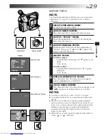 Предварительный просмотр 29 страницы JVC GR-AX201 Instructions Manual