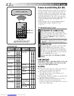 Предварительный просмотр 42 страницы JVC GR-AX201 Instructions Manual