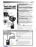 Предварительный просмотр 45 страницы JVC GR-AX201 Instructions Manual