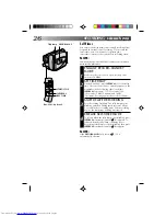 Предварительный просмотр 26 страницы JVC GR-AX210 Instructions Manual