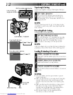 Предварительный просмотр 12 страницы JVC GR-AX220 Instructions Manual