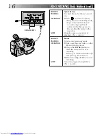 Предварительный просмотр 16 страницы JVC GR-AX220 Instructions Manual