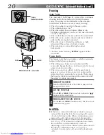 Предварительный просмотр 20 страницы JVC GR-AX220 Instructions Manual