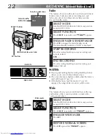 Предварительный просмотр 22 страницы JVC GR-AX220 Instructions Manual