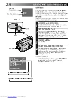 Предварительный просмотр 28 страницы JVC GR-AX220 Instructions Manual