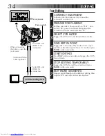 Предварительный просмотр 34 страницы JVC GR-AX220 Instructions Manual