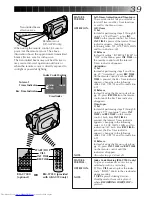 Предварительный просмотр 39 страницы JVC GR-AX220 Instructions Manual