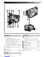 Предварительный просмотр 47 страницы JVC GR-AX220 Instructions Manual