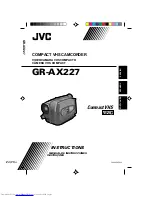 Preview for 1 page of JVC GR-AX227 Instructions Manual