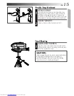 Предварительный просмотр 15 страницы JVC GR-AX230 Instructions Manual