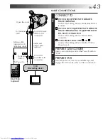 Предварительный просмотр 43 страницы JVC GR-AX230 Instructions Manual