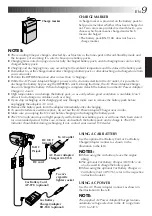 Предварительный просмотр 9 страницы JVC GR-AX247UM Instructions Manual