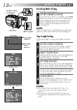 Предварительный просмотр 12 страницы JVC GR-AX247UM Instructions Manual