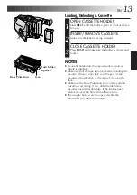 Предварительный просмотр 13 страницы JVC GR-AX247UM Instructions Manual