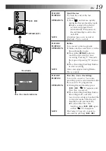 Предварительный просмотр 19 страницы JVC GR-AX247UM Instructions Manual