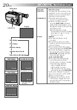 Предварительный просмотр 20 страницы JVC GR-AX247UM Instructions Manual