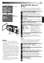 Предварительный просмотр 31 страницы JVC GR-AX247UM Instructions Manual