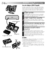 Предварительный просмотр 34 страницы JVC GR-AX247UM Instructions Manual