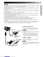 Preview for 5 page of JVC GR-AX275 Instructions Manual