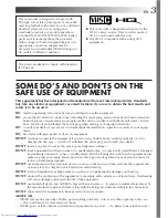 Preview for 3 page of JVC GR-AX280 Instructions Manual