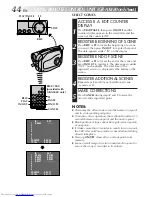 Preview for 44 page of JVC GR-AX280 Instructions Manual