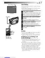 Preview for 47 page of JVC GR-AX280 Instructions Manual