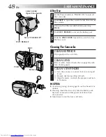 Preview for 48 page of JVC GR-AX280 Instructions Manual