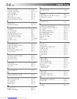 Preview for 54 page of JVC GR-AX280 Instructions Manual