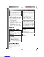 Preview for 2 page of JVC GR-AX527 Instructions Manual