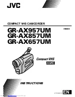 Preview for 1 page of JVC GR-AX657UM Instructions Manual