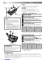 Preview for 8 page of JVC GR-AX657UM Instructions Manual