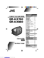 JVC GR-AX660 Instructions Manual preview