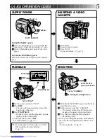 Preview for 5 page of JVC GR-AX670 Instructions Manual