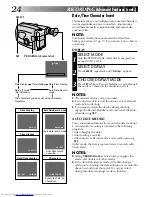 Предварительный просмотр 24 страницы JVC GR-AX670 Instructions Manual