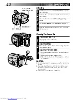 Предварительный просмотр 42 страницы JVC GR-AX670 Instructions Manual