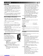 Предварительный просмотр 49 страницы JVC GR-AX670 Instructions Manual