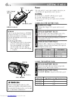 Предварительный просмотр 6 страницы JVC GR-AX680 Instructions Manual