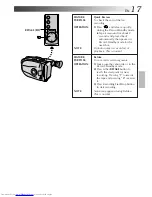 Предварительный просмотр 17 страницы JVC GR-AX680 Instructions Manual