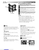 Предварительный просмотр 22 страницы JVC GR-AX750 Instructions Manual