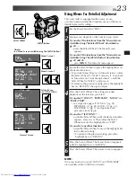 Предварительный просмотр 23 страницы JVC GR-AX750 Instructions Manual