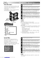 Preview for 26 page of JVC GR-AX750 Instructions Manual