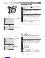 Предварительный просмотр 12 страницы JVC GR-AX760 Instructions Manual