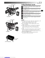 Preview for 13 page of JVC GR-AX760 Instructions Manual